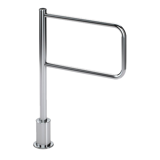  Swing gate with magnetic lock