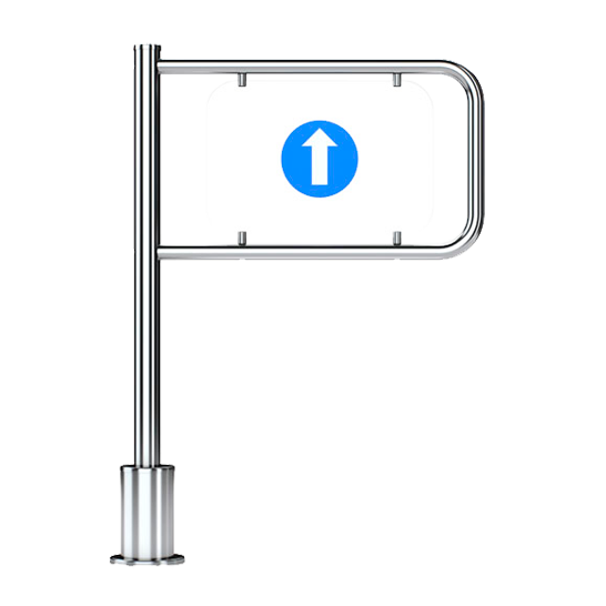  Mechanical swing gate